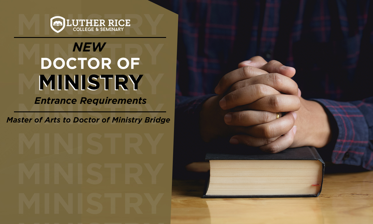 NEW Doctor of Ministry Requirements